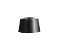 ENWWCH 8 Pezzi Cuscinetti For Mobili Antiscivolo Inferiori For In Gomma Nera Coprigambe For Tavoli Da Letto Protezione For Pavimenti Parti Di For Altoparlanti Per Divano(12 * 8 * 7mm)