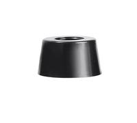 ENWWCH 8 Pezzi Cuscinetti For Mobili Antiscivolo Inferiori For In Gomma Nera Coprigambe For Tavoli Da Letto Protezione For Pavimenti Parti Di For Altoparlanti Per Divano(14 * 11 * 9mm)