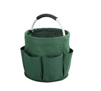 ENWWCH Cestino da Picnic Pieghevole Portatile, Cestino for Attrezzi Giardino, Viaggio for Esterni, Borsa Toilette per Attrezzi(Green)