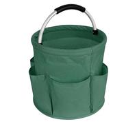ENWWCH Cestino Pieghevole Versatile da 17 Litri, Borsa Picnic Portatile, Organizer for la Pulizia all'aperto, for Attrezzi Giardinaggio for casa per Attrezzi(Green)