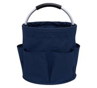 ENWWCH Cestino Pieghevole Versatile da 17 Litri, Borsa Picnic Portatile, Organizer for la Pulizia all'aperto, for Attrezzi Giardinaggio for casa per Attrezzi(Dark Blue)