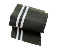 ENWWCH Giacca in Maglia Elastica Lunga 87 cm Larga 14 cm con Filo di Stoffa Collo-Collo Stretto Giacca a Coste Chiusura Piedino Porta allungamento Filo per Polsini(Dark Green White)