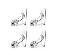 ENWWCH Morsetti for tovaglie Trasparenti da 4 Pezzi for Antiscivolo for multifunzionali for Feste e Matrimoni per Tavoli(Transparent-4PCS)