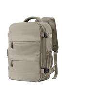 ENWWCH Zaino for laptop da lavoro Borsa weekend, zaino viaggio di grande capacità trekking aereo trasporto Per Uomo e Donna(Grey)
