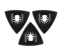 Enwye 3 Pezzi di Platorello Abrasivo Multiutensile, Platorello Abrasivo Triangolare da 80 Mm, Lame Multiutensile, Accessori Oscillanti per Il Fissaggio dei Platorilli
