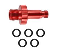 Enwye Adattatore per ugello dell'Aria per ammortizzatori in Alluminio per Bicicletta, Compatibile con Monarch, DT Swiss XMM e Altri.