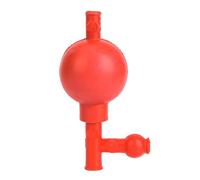 Enwye Palline di Gomma Peleus, Pallina per Pipettaggio Quantitativo con Tre Aperture, Pipetta Quantitativa Rossa per Professionisti della Ricerca Scientifica, Strumento di Laboratorio