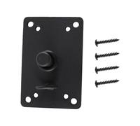 Enwye Piastra di Montaggio a Parete Piastra di Montaggio a Perno Supporto in Metallo Supporto per Studio Fotografico Luce Video Monoluce Soffitto Parete Accessori per Fotografia Nero