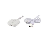 Enwye Trasmettitore ricevitore Bluetooth 5.3, Bluetooth 2 in 1 per aereo, cuffie wireless, jack AUX da 3,5 mm, trasmettitore audio wireless per aerei, TV, auto, tablet, palestra