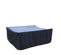 EnxJire Copertura Per Mobili da Giardino Coperture for mobili da giardino di dimensioni 88, copertura for mobili da esterno impermeabile, copertura for tavolo da esterno(Black,244X244X30cm)