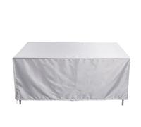 EnxJire Copertura Per Mobili da Giardino Coperture for mobili da giardino di dimensioni 88, copertura for mobili da esterno impermeabile, copertura for tavolo da esterno(Silver,242X162X100cm)