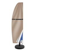 EnxJire Copertura Protettiva per Ombrellone Copertura for ombrellone Impermeabile da Esterno for Patio a sbalzo(Khaki,210D Height 265cm)