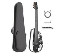 Enya Chitarra Acustico-Elettrica in Carbonio NEXG 2N Lucifer Andrea Chiarini, con Speaker 50W, Microfono Wireless, Cuffie, Footswitch, Caricatore e Custodia.