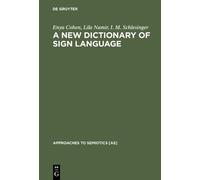 Enya Cohen Lila Namir I. M. Schle A New Dictionary of Sign La (Copertina rigida)