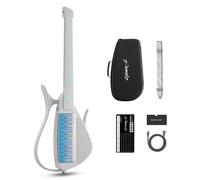 Enya Cyber-G Chitarra intelligente senza corde,chitarra pieghevole da viaggio, drum machine e linea di basso, 20 suoni di strumenti, per principianti e adulti