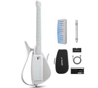 Enya CYBER-G Chitarra Smart & Modulo Tastiera(Bianco)