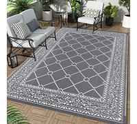 Enyhom Tappeto da Esterno Extra Large 180 x 270 cm,Tappeto da Giardino Impermeabile Reversibile, Portatile Tappeto Esterno Camper Pieghevole per Picnic, Campeggio, Spiaggia, Terrazza