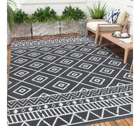 Enyhom Tappeto per Esterni Extra Large 270 x 360 cm, Plastica Pieghevole Tappeto da Esterno Impermeabile Resistente per Patio, Campeggio, Giardino, Picnic, Spiaggia, Balcone, Terrazza, Cortile