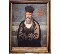 ENYLUFUT Dipinti Famosi Pezzi Poster Poster D'Epoca Arte sacra e splendore visivo Ritratto di Matteo Ricci di Famous per L'arredamento Della Camera da Letto 60x90cm
