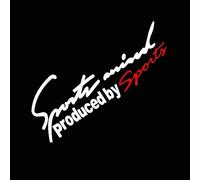 Enyolidimk Adesivo per auto bianco e rosso, per auto, stile sportivo, con scritta "mind", adesivo per fari auto, 30 x 10,5 cm