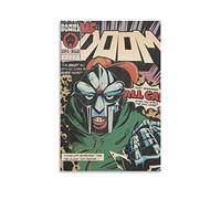 ENYPOLIS MF Doom - Poster e stampe retrò su tela, decorazione per la stanza, senza cornice, 30 x 45 cm