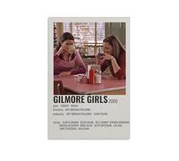 ENYPOLIS Poster e stampe vintage su tela, motivo: Gilmore Girls anni '90, decorazione per la stanza, senza cornice, 30 x 45 cm