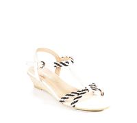 Enza Nucci Sandalo bianco/nero EU 40