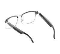 Enzemit Ai Translator, occhiali da traduttore smart, occhiali intelligenti Bluetooth, occhiali da sole Bluetooth per musica, supporta 138 lingue per viaggiare, fare affari e fare amicizia (nero