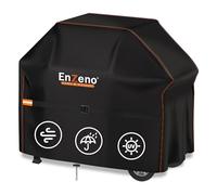 Enzeno Copertura per barbecue a gas, resistente alle intemperie, 120 x 60 x 120 cm, antipolvere, per Weber, Brinkmann, Char Broil - nero