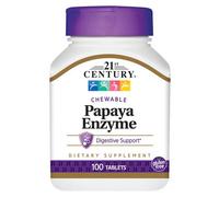 Enzima di Papaya Masticabile 100 Pillole By 21st Century