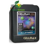 Enzimi concentrati substrato organico radici cocco idroponica cellmax allzymes