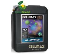 Enzimi concentrati substrato organico radici cocco idroponica cellmax allzymes
