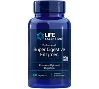 Enzimi Digestivi Super Potenziati 60 CAPS Life Extension Proteasi/Amilasi