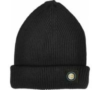 Enzo Castellano Cappello FC Inter zuccotto Nero Cotone con Logo