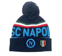 Enzo Castellano Cappello Napoli Berretto Invernale Ponpon Ufficiale SSC Napoli | Berretti Stadio PS 18554