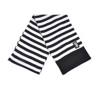 Enzo Castellano Sciarpa Juventus Invernale prodotto ufficiale righe bianco nere 100% acrilico 25x180 cm mod. 131029 Juve A