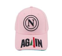 Enzo Castellano SSC NAPOLI 124013 Cappellino da Baseball, Rosa, Taglia Unica Unisex-Adulto