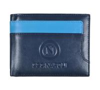 Portafoglio Uomo SSC NAPOLI Calcio Ufficiale in Pelle Blu Azzurro Porta Carte