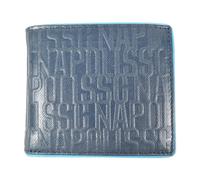 Enzo Castellano SSC NAPOLI Portafoglio Slim 100% Pelle 123604