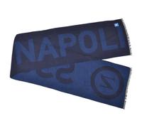 Enzo Castellano SSC NAPOLI Sciarpa Jacquard logata MADE IN ITALY in box 50% PC 38% MD 8% WO 4% WP 123405