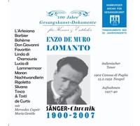Enzo de Muro-Lomanto Vol. 1, Historical Recordings from 1927-40