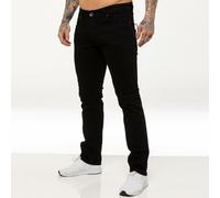 Enzo Gamba Dritta Jeans Uomo Regular Elasticizzato Pantaloni Tutti Taglia UK
