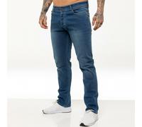 Enzo Gamba Dritta Jeans Uomo Regular Elasticizzato Pantaloni Tutti Taglia UK