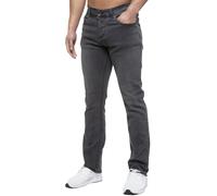Enzo Gamba Dritta Jeans Uomo Regular Elasticizzato Pantaloni Tutti Taglia UK