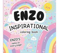Enzo Inspirational Coloring Book: Personalized Just for Enzo - Enzo's Name Appears on Every Coloring Page