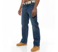 Enzo Jeans Uomo Denim A Gamba Dritta Pantaloni Con Cintura Regular Fit Taglie UK