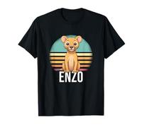 Enzo - Nome Ragazzo Simpatico con Leone Carino Maglietta