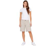 Enzo Pantaloncini Cargo Donna Relaxed Fit Multi Tasche Denim Elastan
