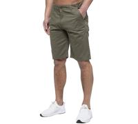 Enzo Pantaloncini Chino da Uomo Estate Cotone Spiaggia Pantaloni Regular Casual