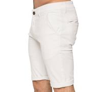 Enzo Pantaloncini Chino da Uomo Slim Cotone Stretch Estivo Casual Spiaggia